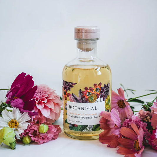 Botanical Bubble Bath - Citrus Flower + Watermint 500mls