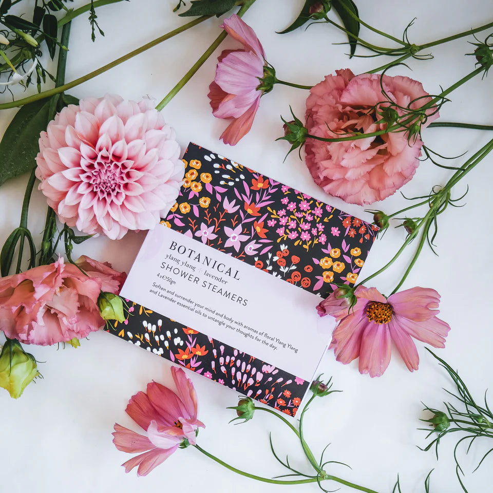 Botanical Shower Steamers | Ylang Ylang + Lavender