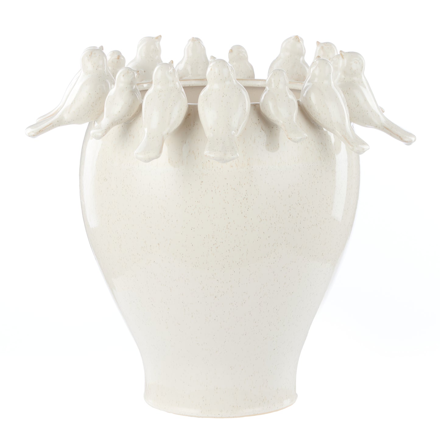 Society Home Rosemary Ceramic Bird Vase