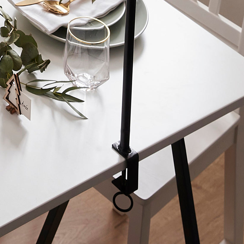 Table Clamp Display Rack - Black