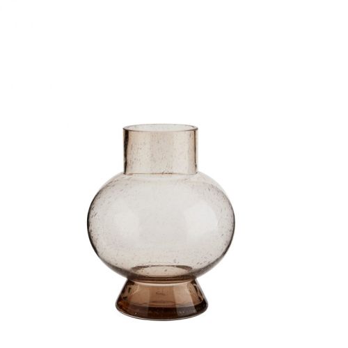 Amber Round Vase