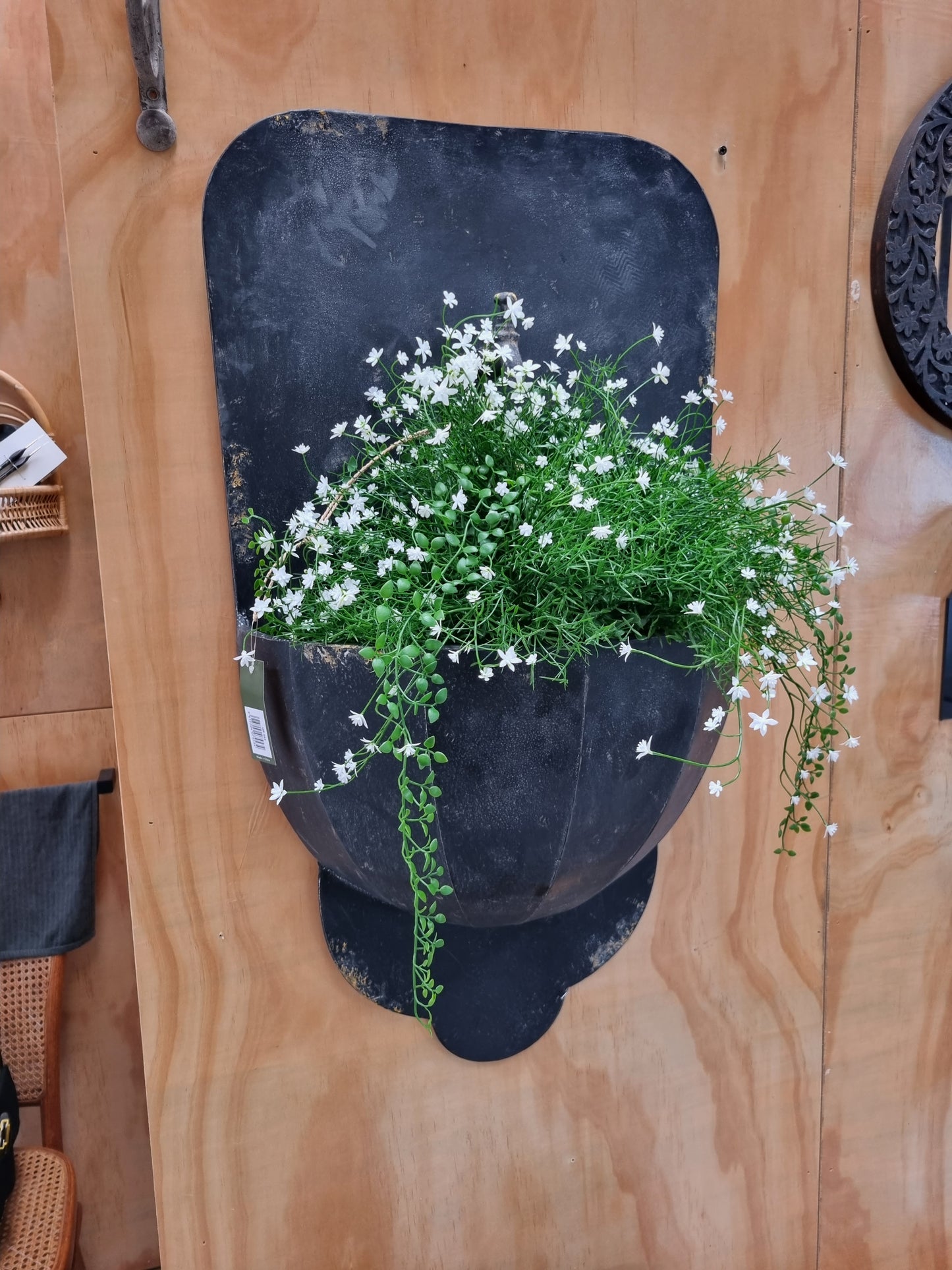 Faux Babies Breath Foliage Ball