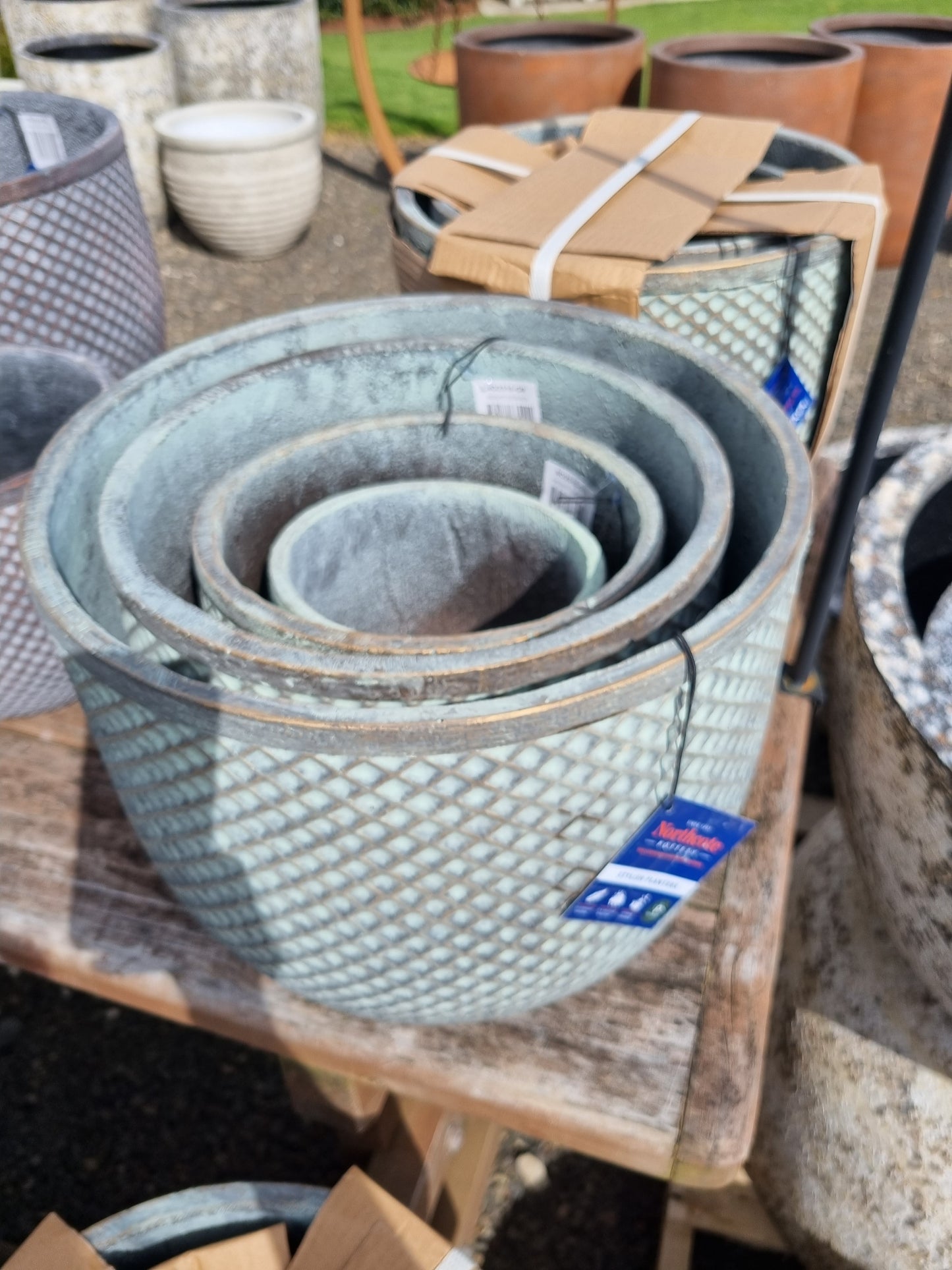 DEAL: Axia set of 4 Pots - Green