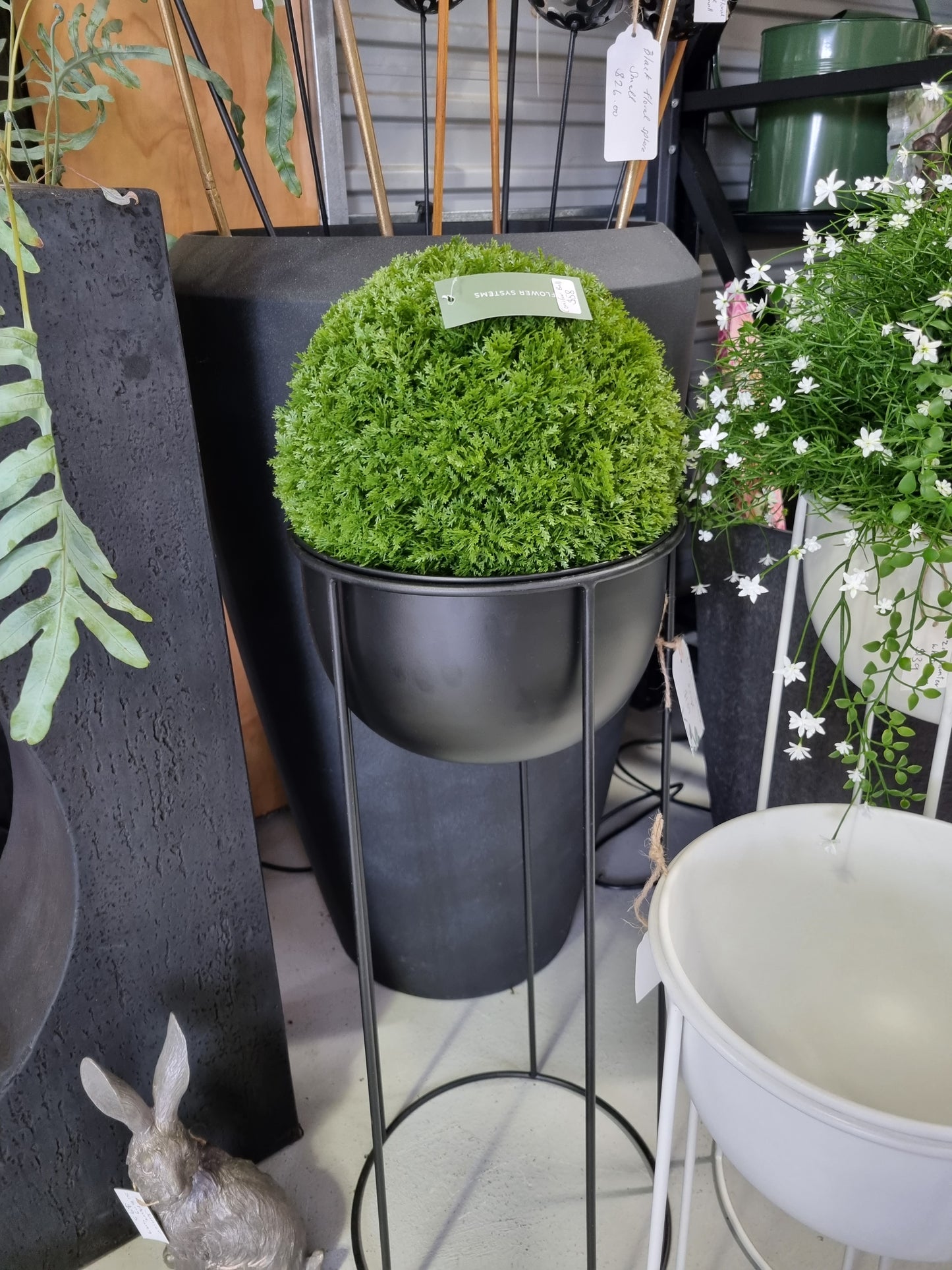 Faux Conifer Ball 28cm