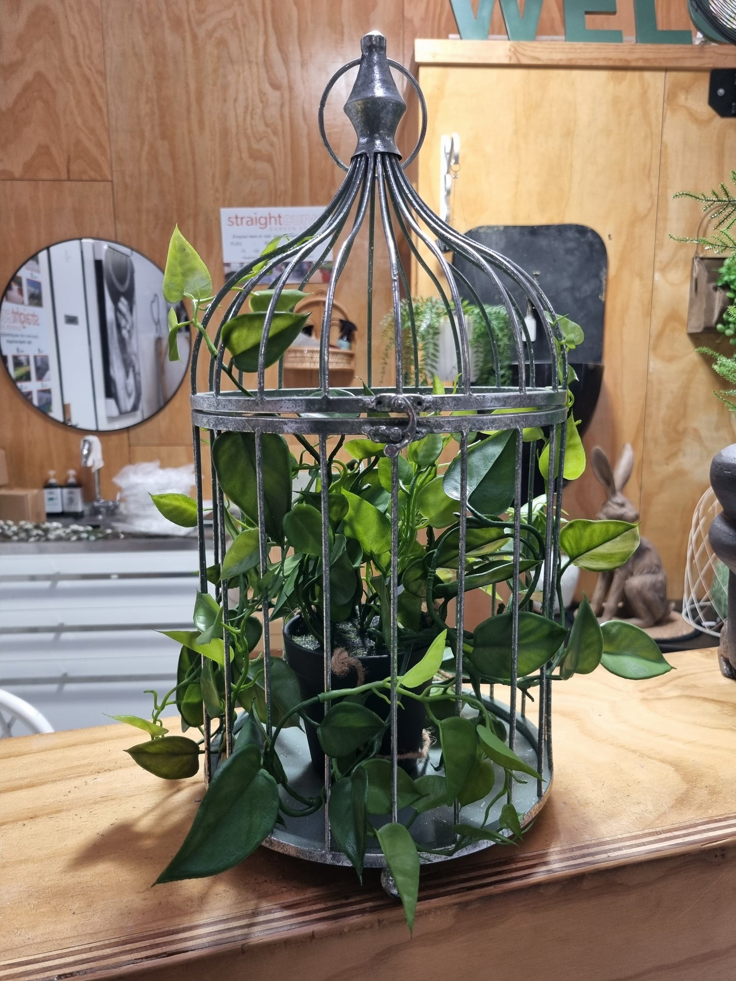 Metal Hanging Bird Cage