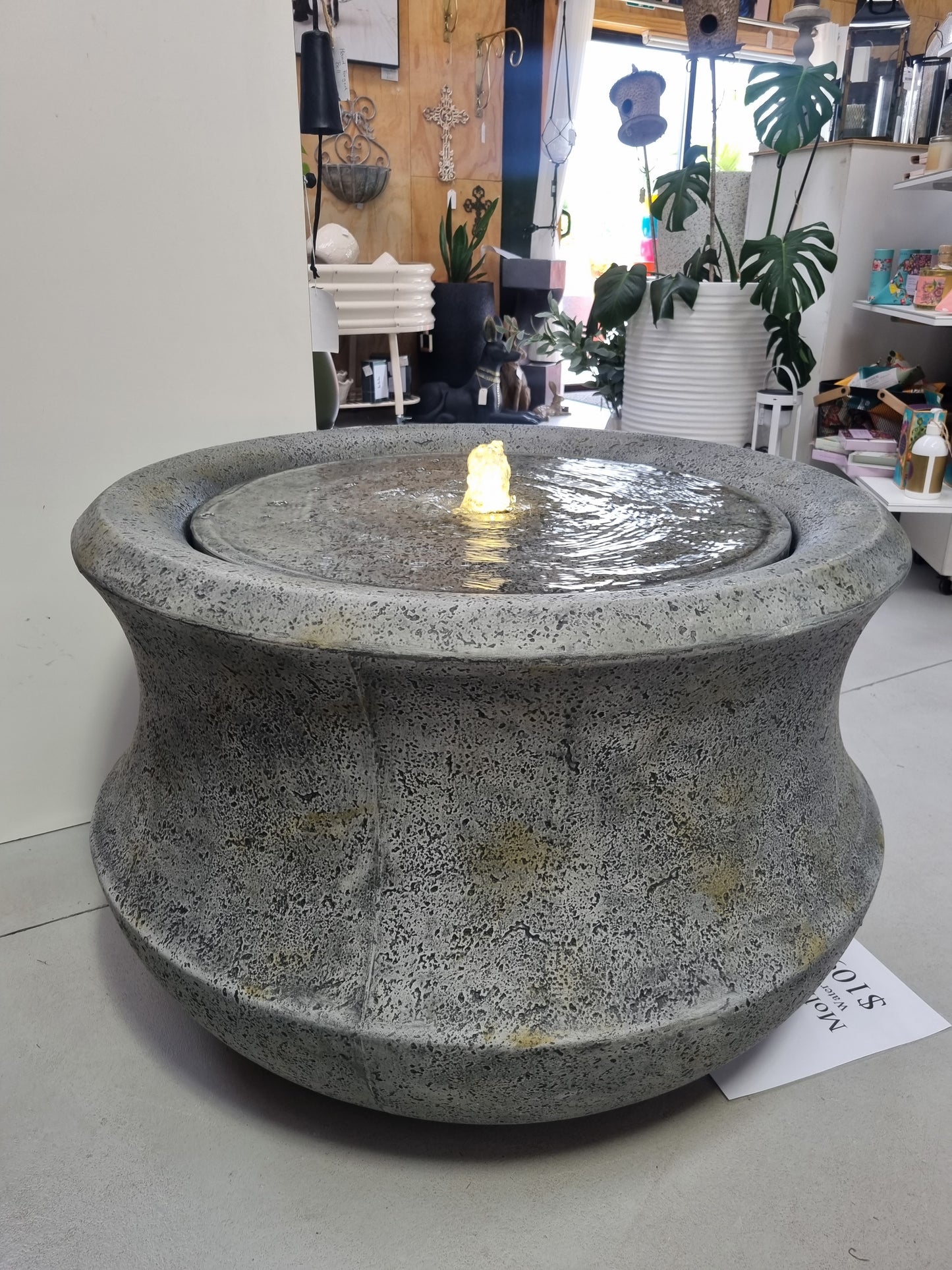 Molly Rose Water Feature - Atlantic Grey