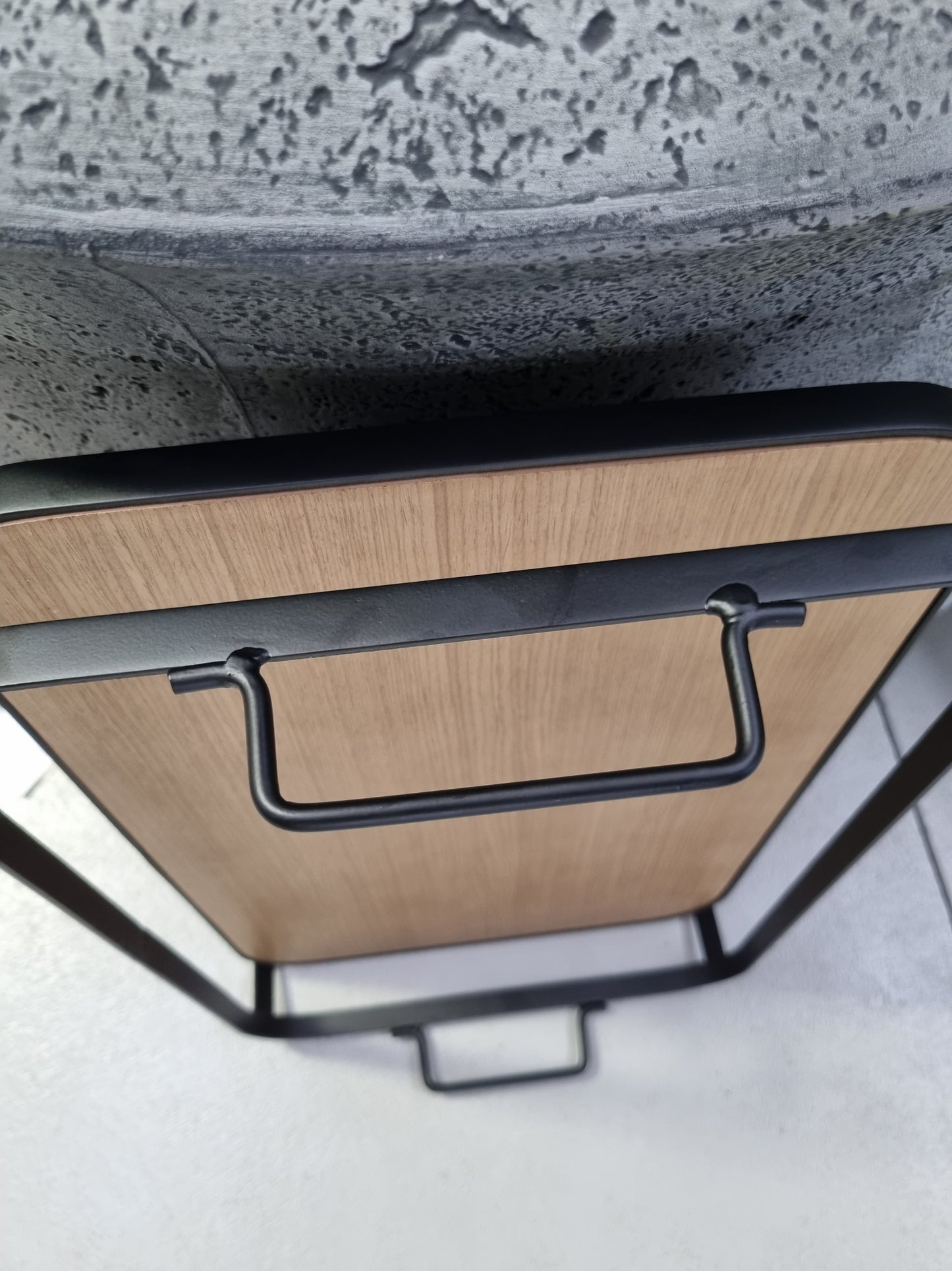 Maytime Steel and Wood Tray