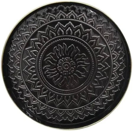 Aztec Metal Trays - Black