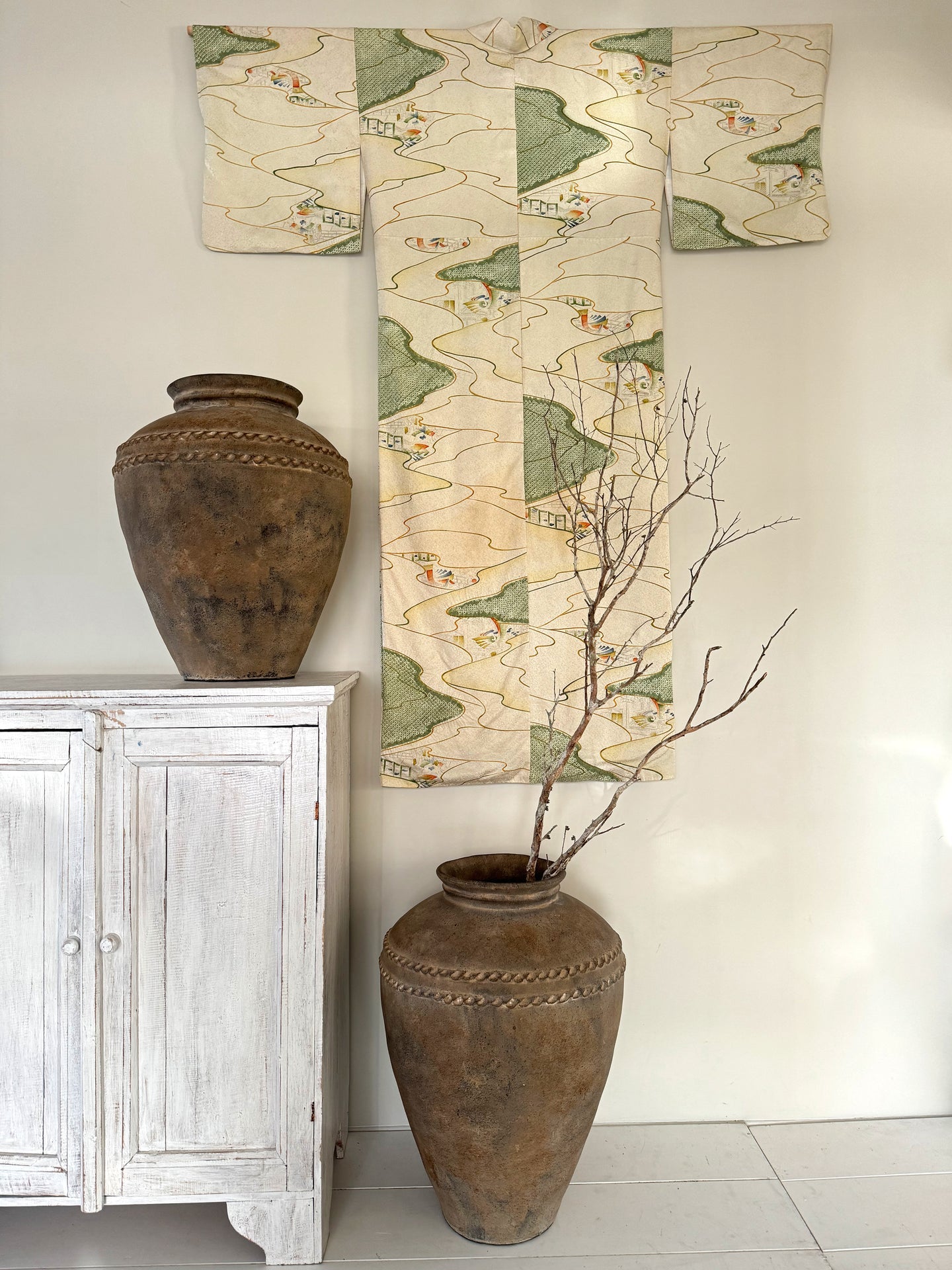 Lombok Beaded Urn - Antique