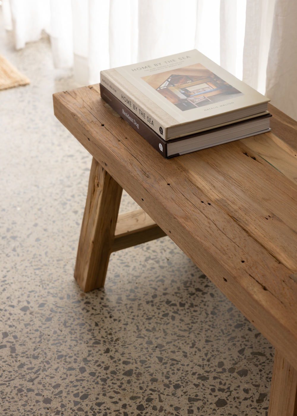 Rustic Joel Natural Bench Seat