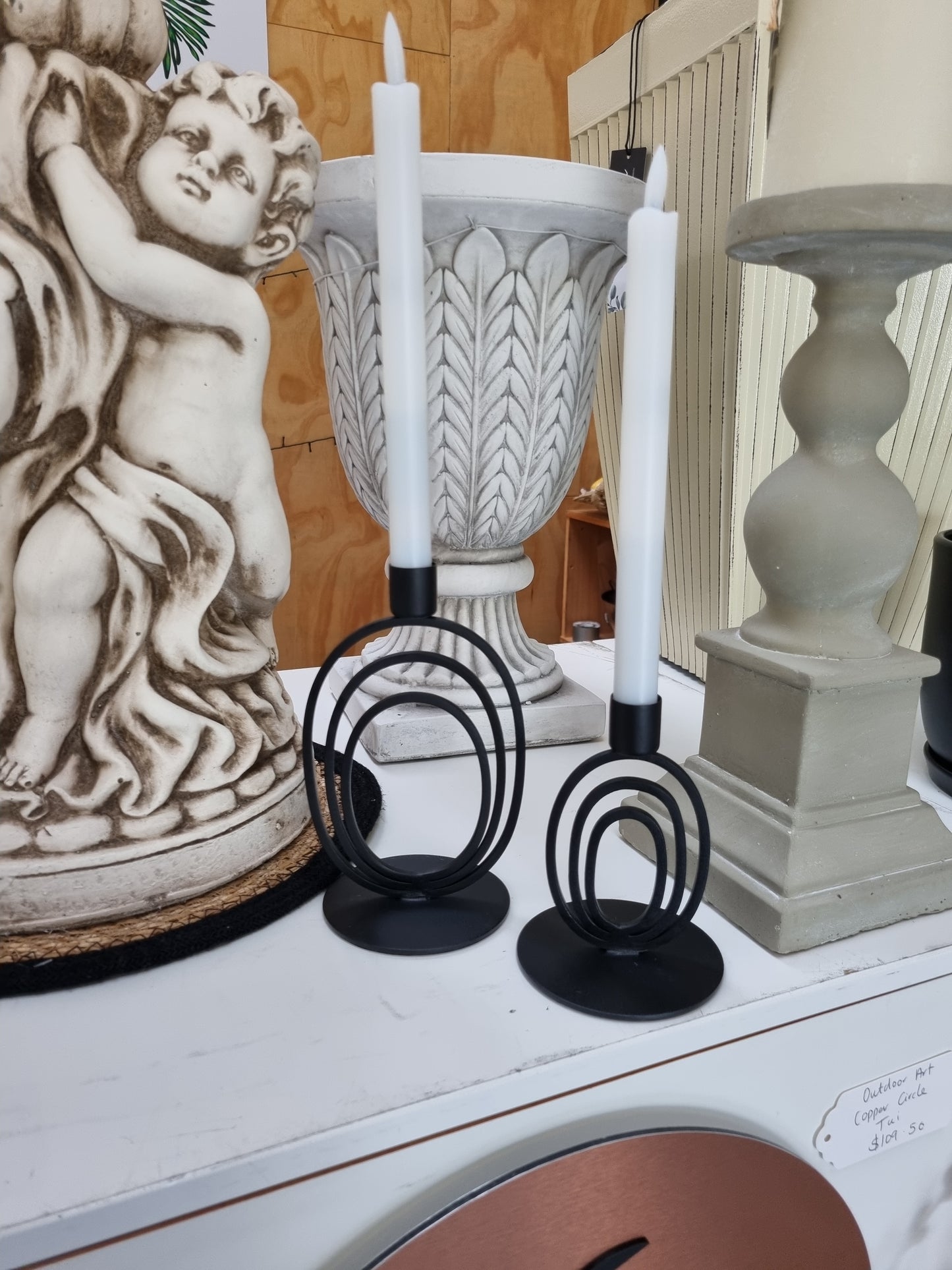 Aria Taper Candle Holders