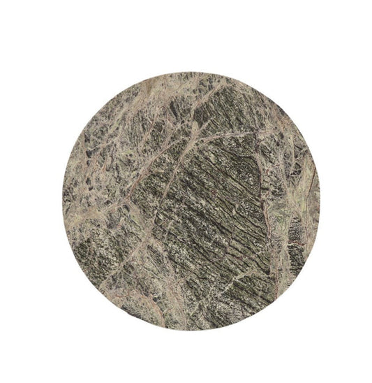 Forest Green Marble Round Plate / Tray