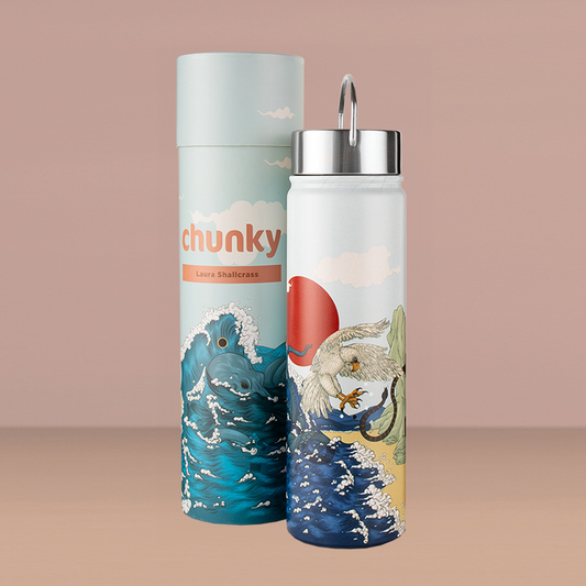 Chunky 'Blue Wave' Drink Bottles