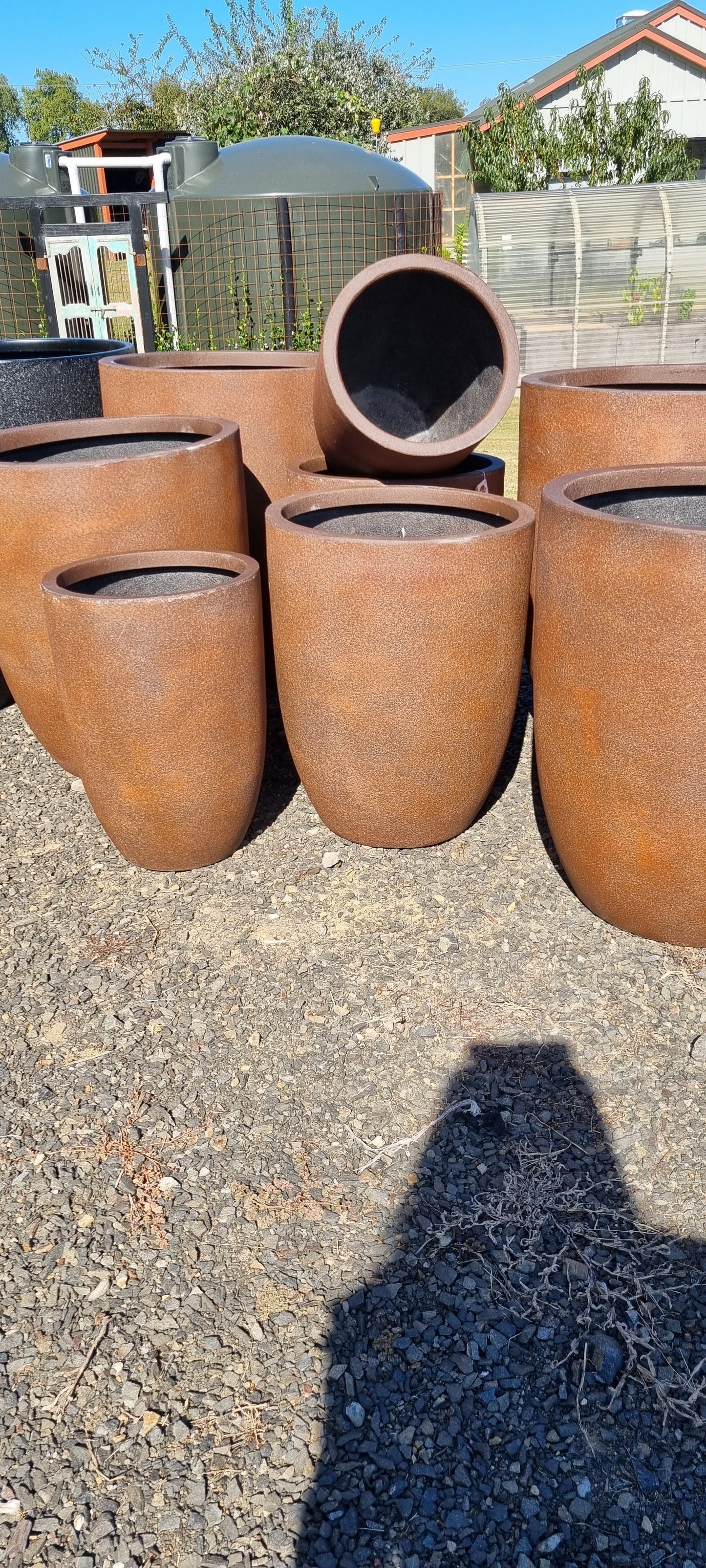 Chambers U Pots - Rust