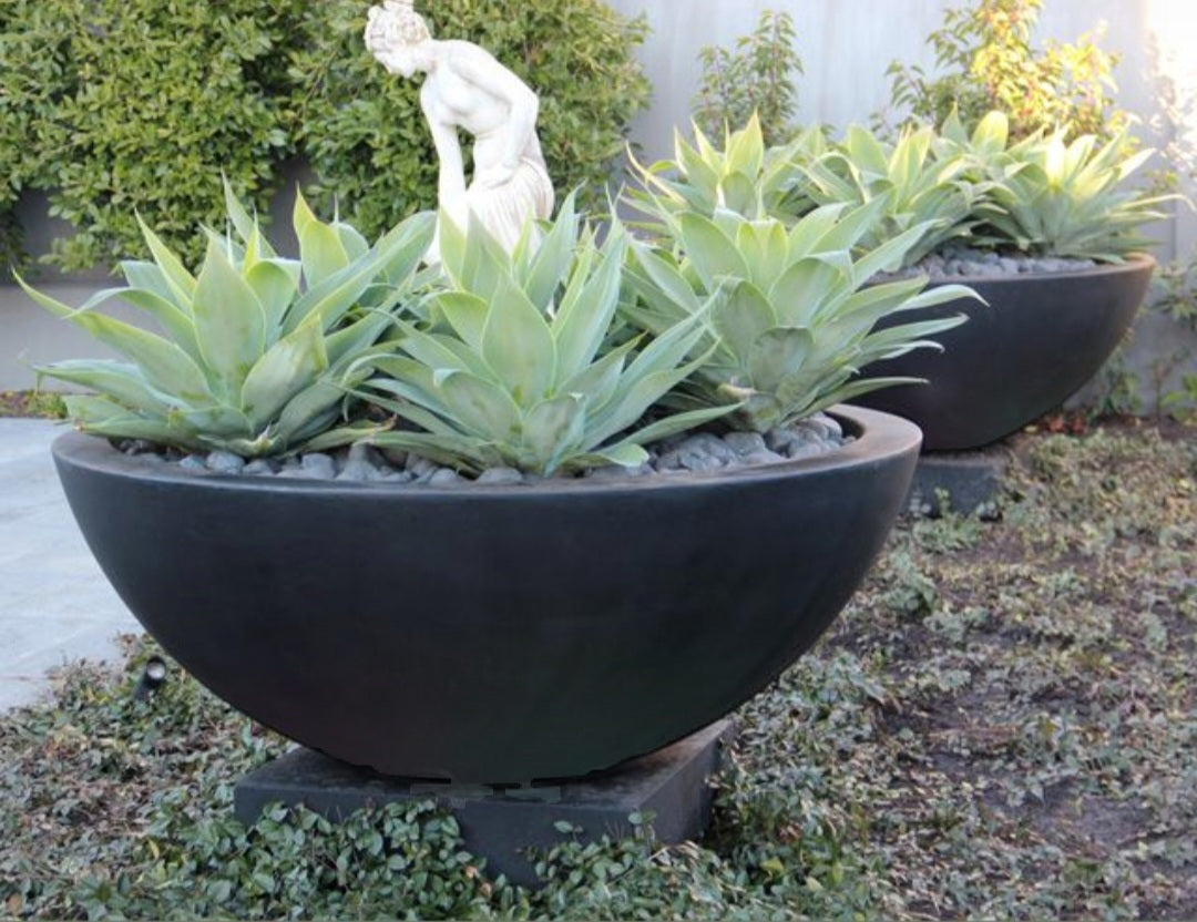 Adva Planter Bowl - Charcoal