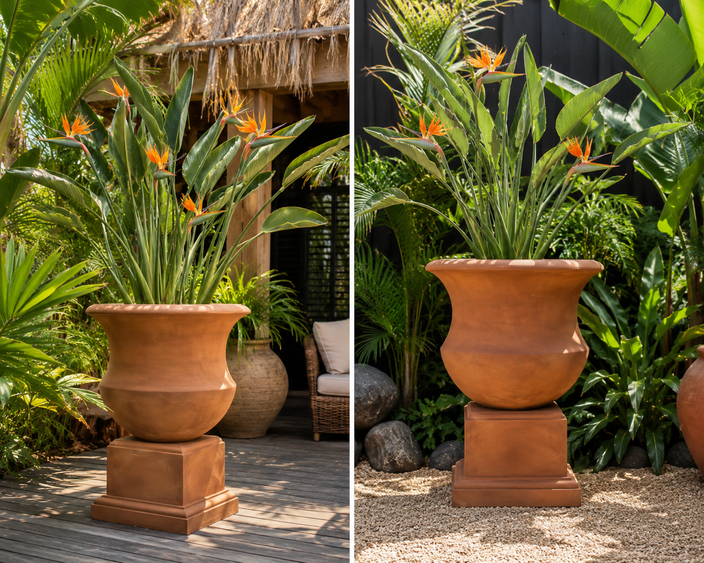 Naples Urn and Pedestal