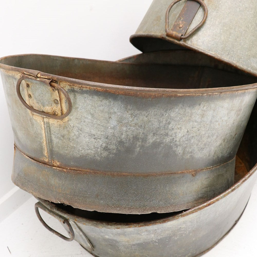 Flint Metal Laundry Tub