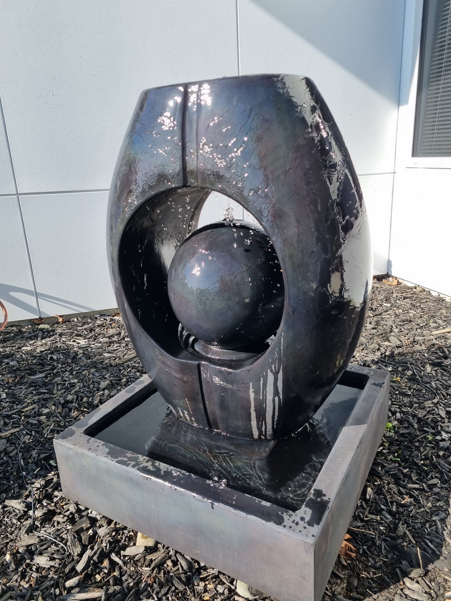 Celeste Water Feature - Black