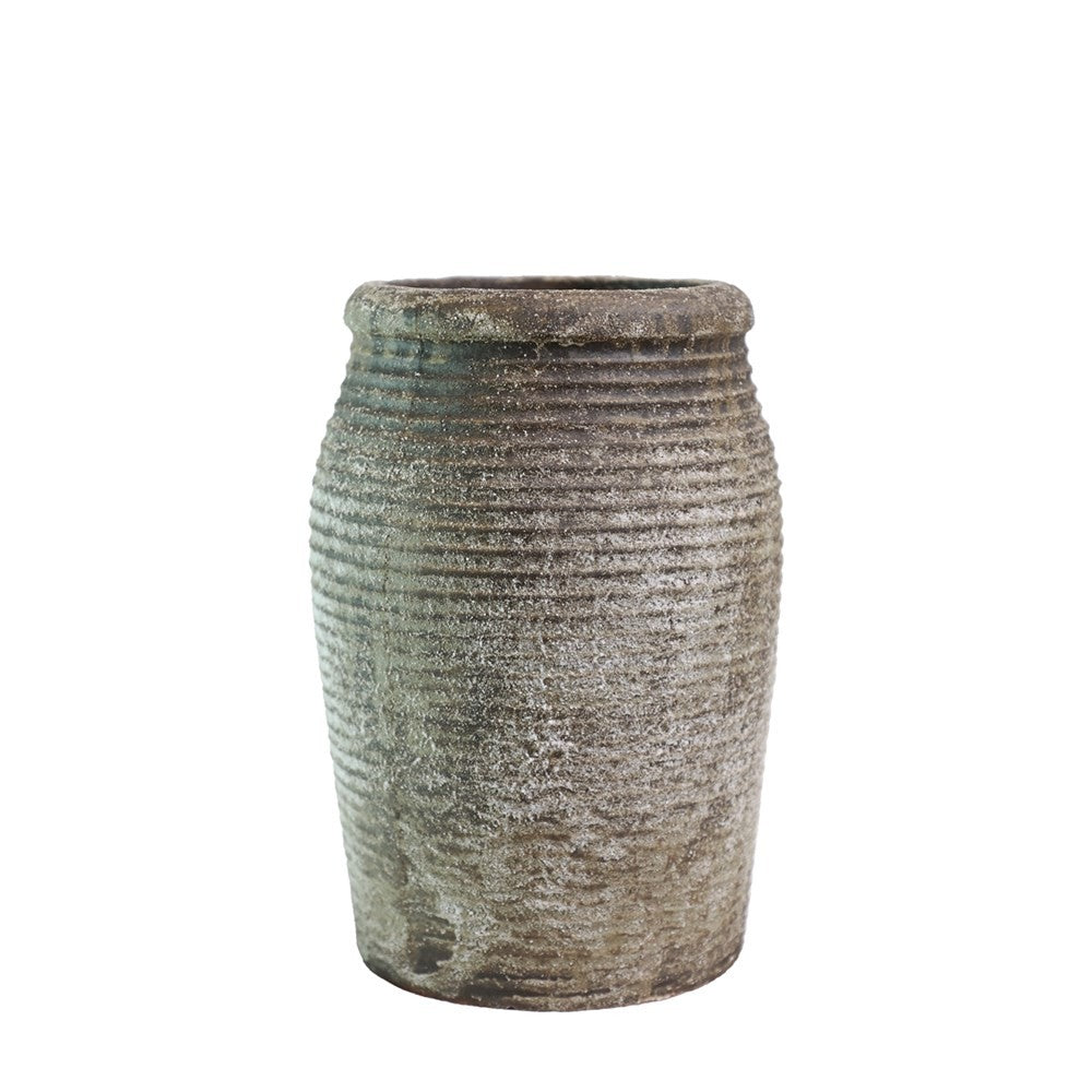 Earthware Planter Vessel - Aged Natural