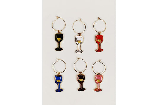 Wine Glass Charms - Playful