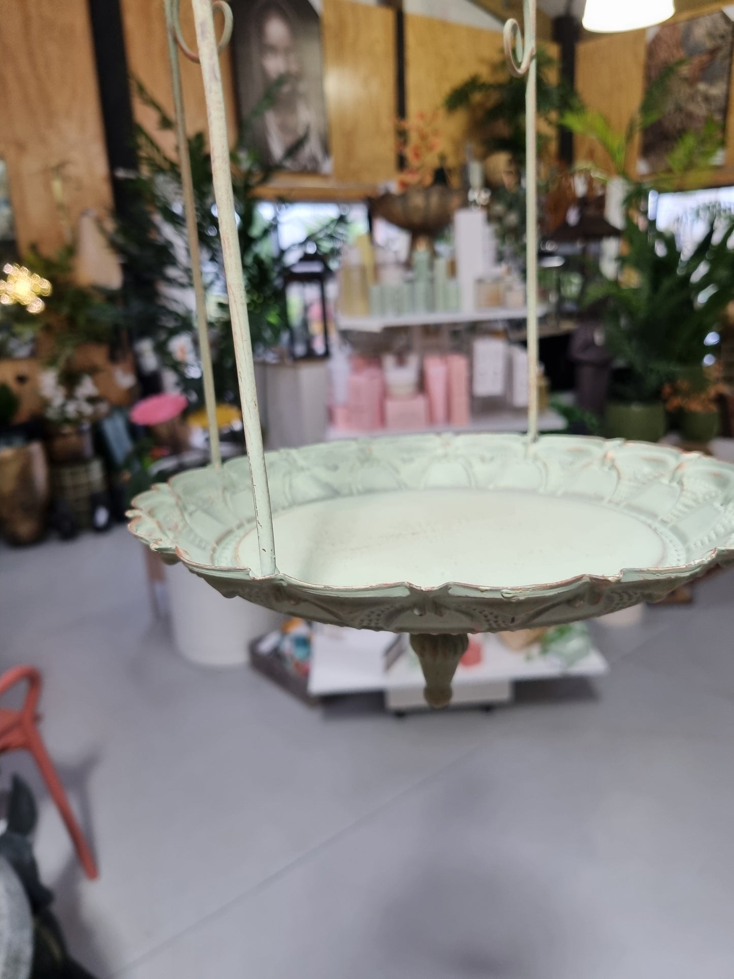 Vintage Hanging Bird Feeder
