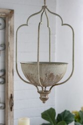 Pearly - Metal Hanging Planter