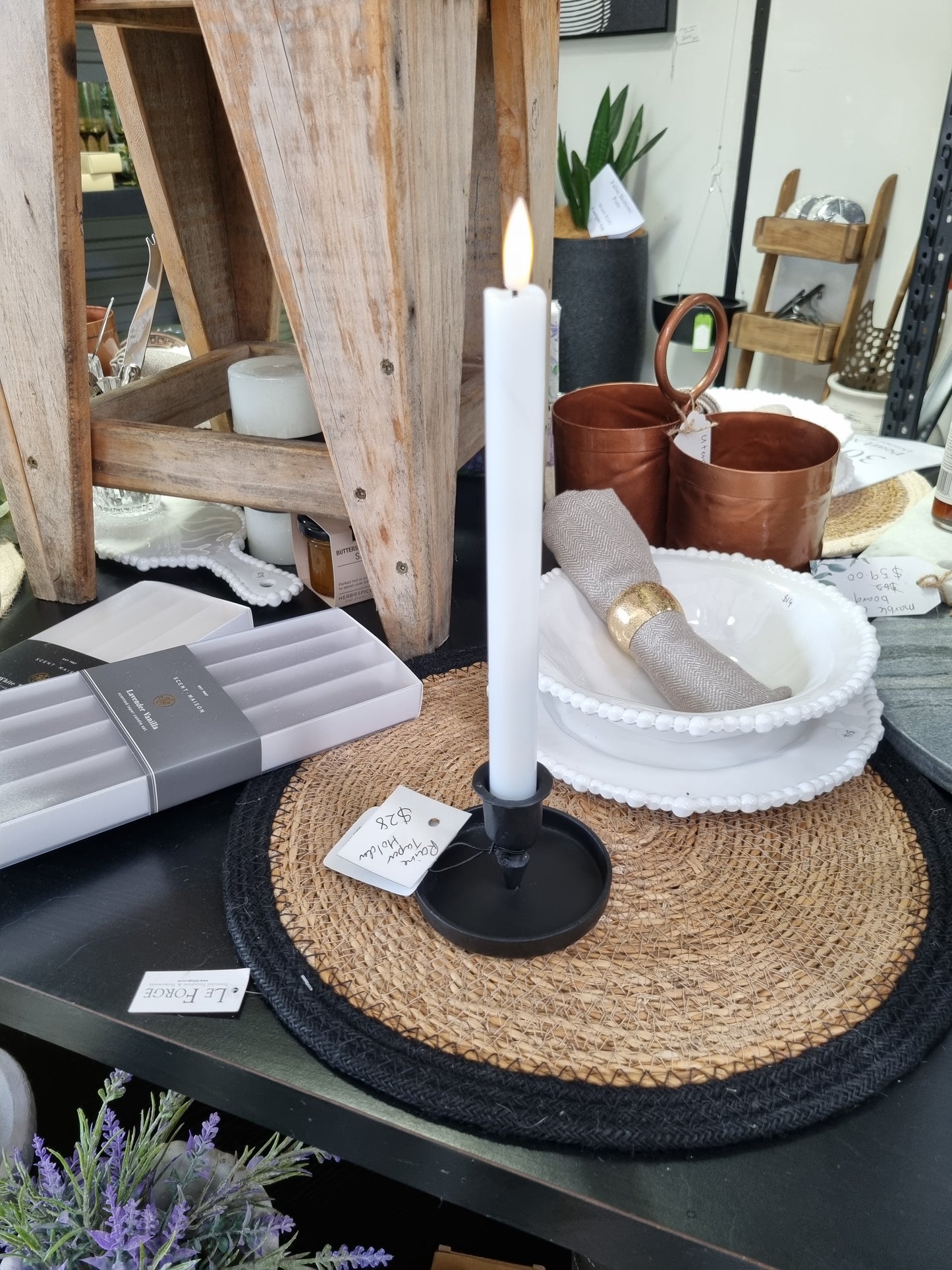 Raine Taper Candle Holder