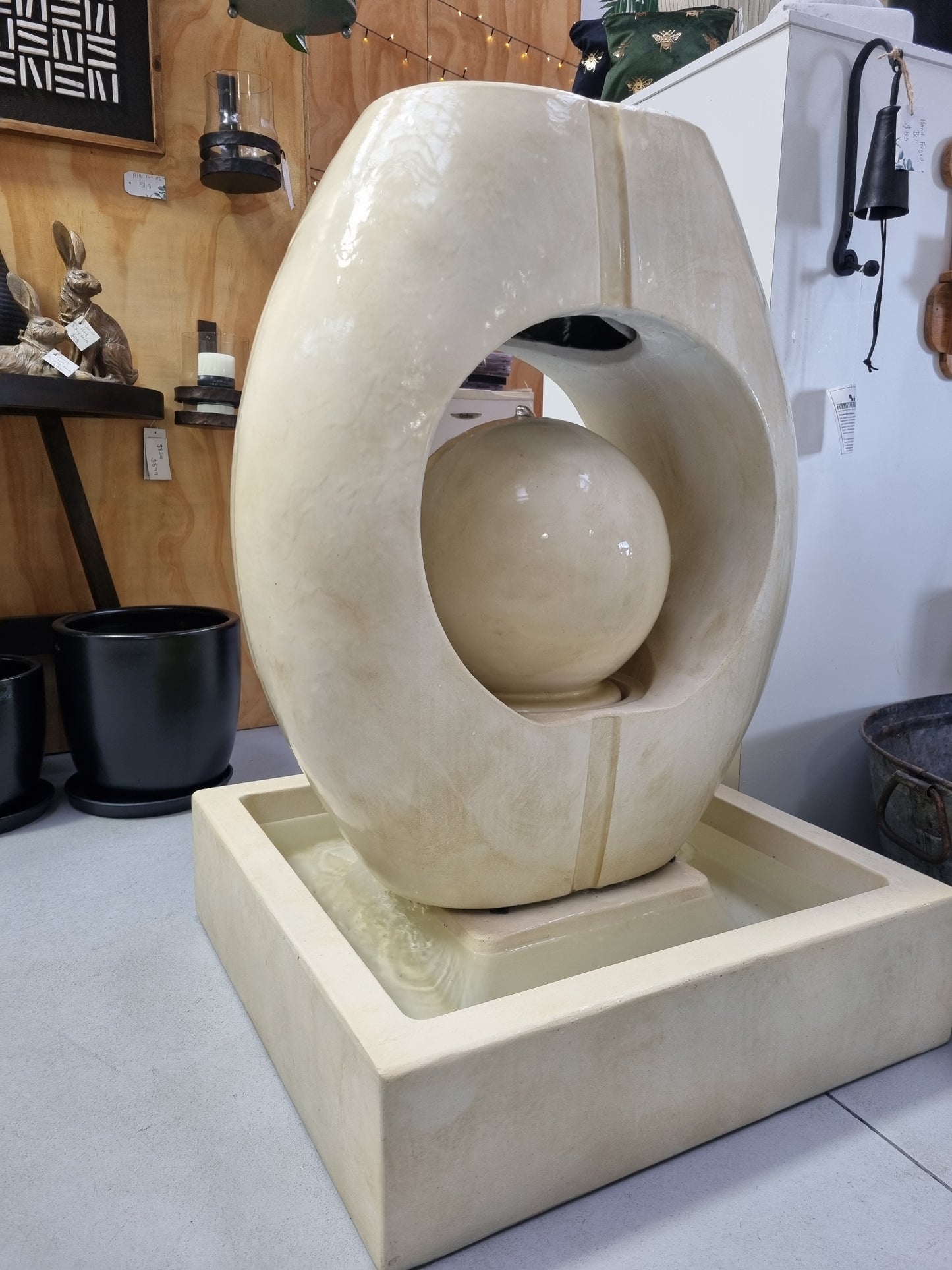 Celeste Water Feature - Sandstone