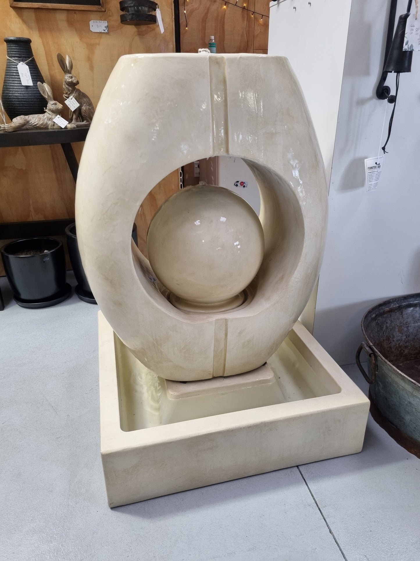 Celeste Water Feature - Sandstone