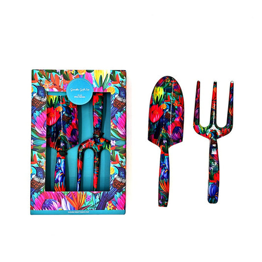 NZ Artist - Gardening Tool Kit (Pink Tui)