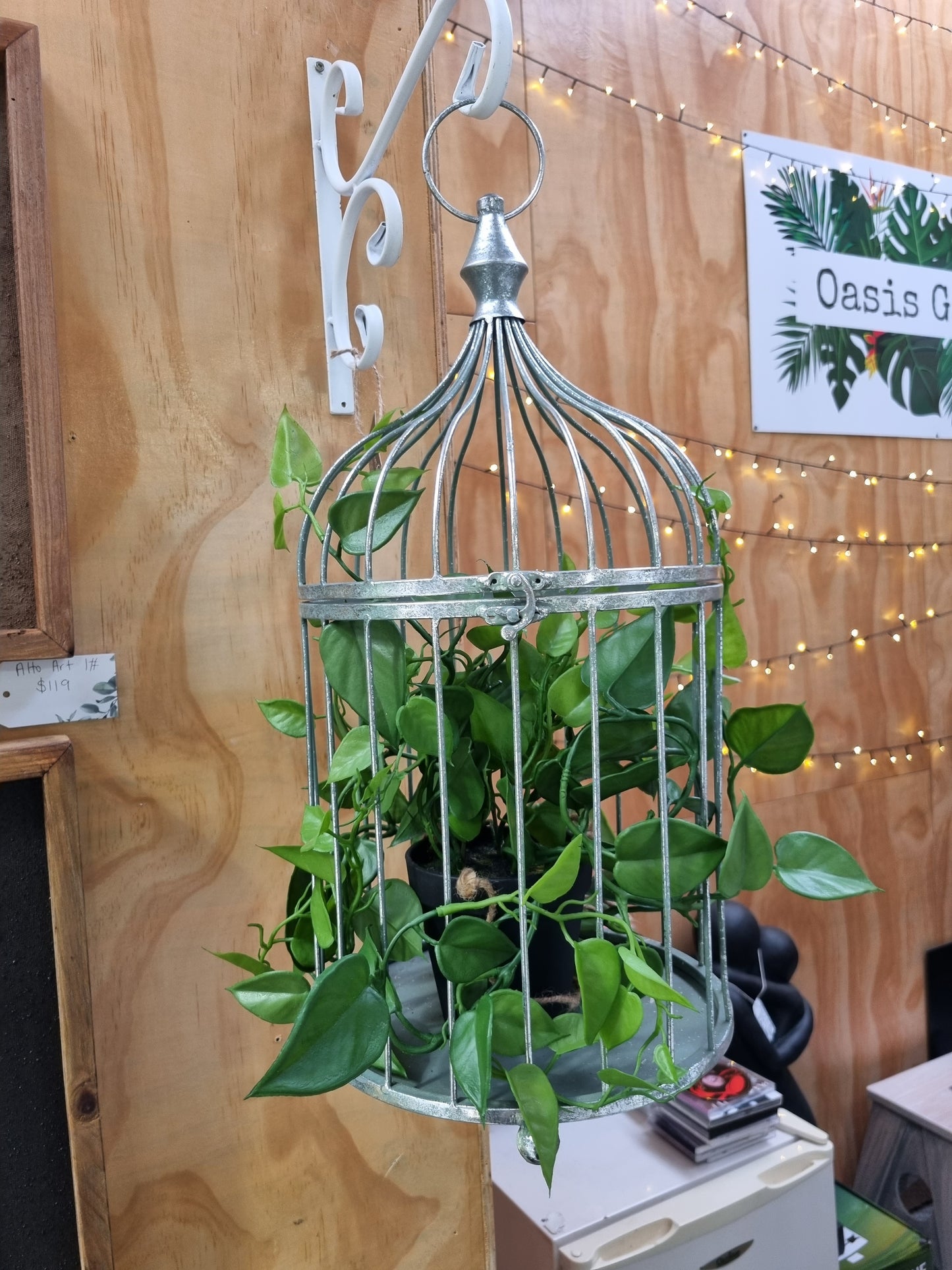 Metal Hanging Bird Cage