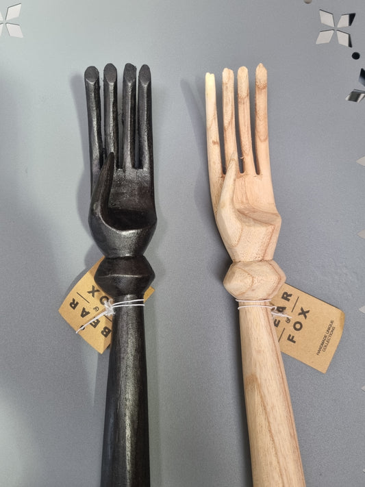 Hand Back Scratcher- Acacia Black