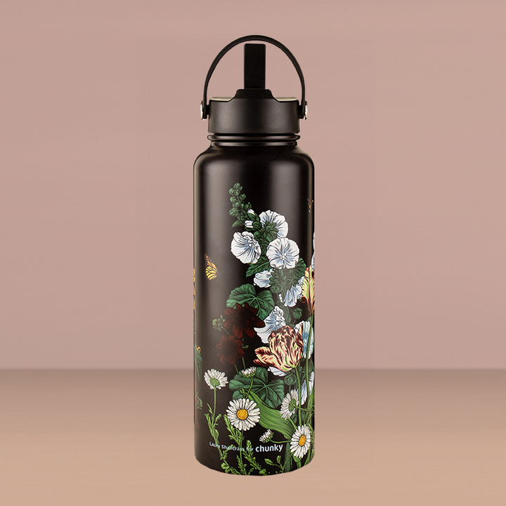 Chunky 'Flower Power' Drink Bottles