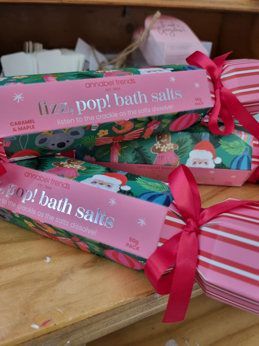 Fizz, Pop! Bath Salts Cracker