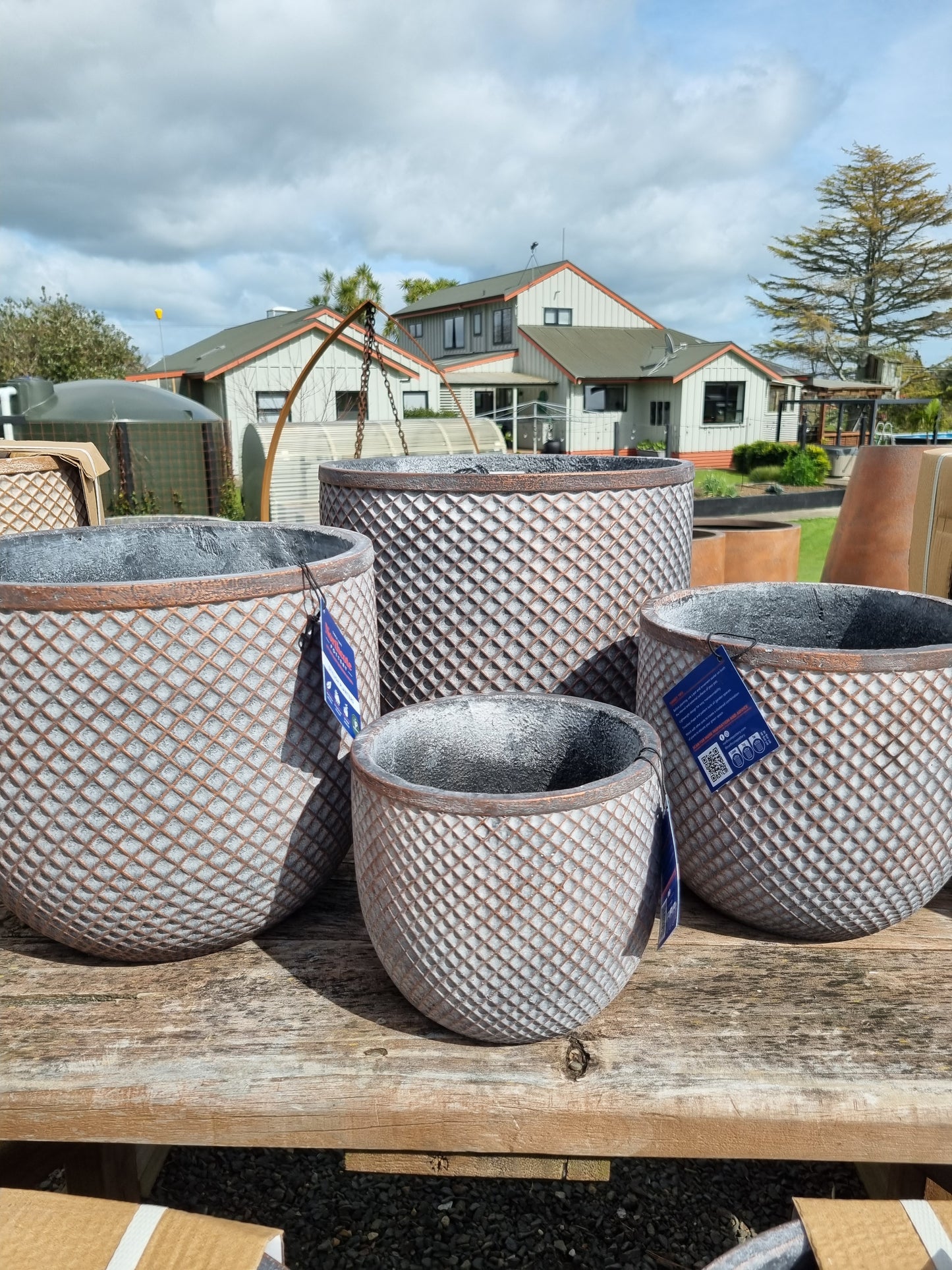 DEAL: Axia set of 4 Pots - Grey