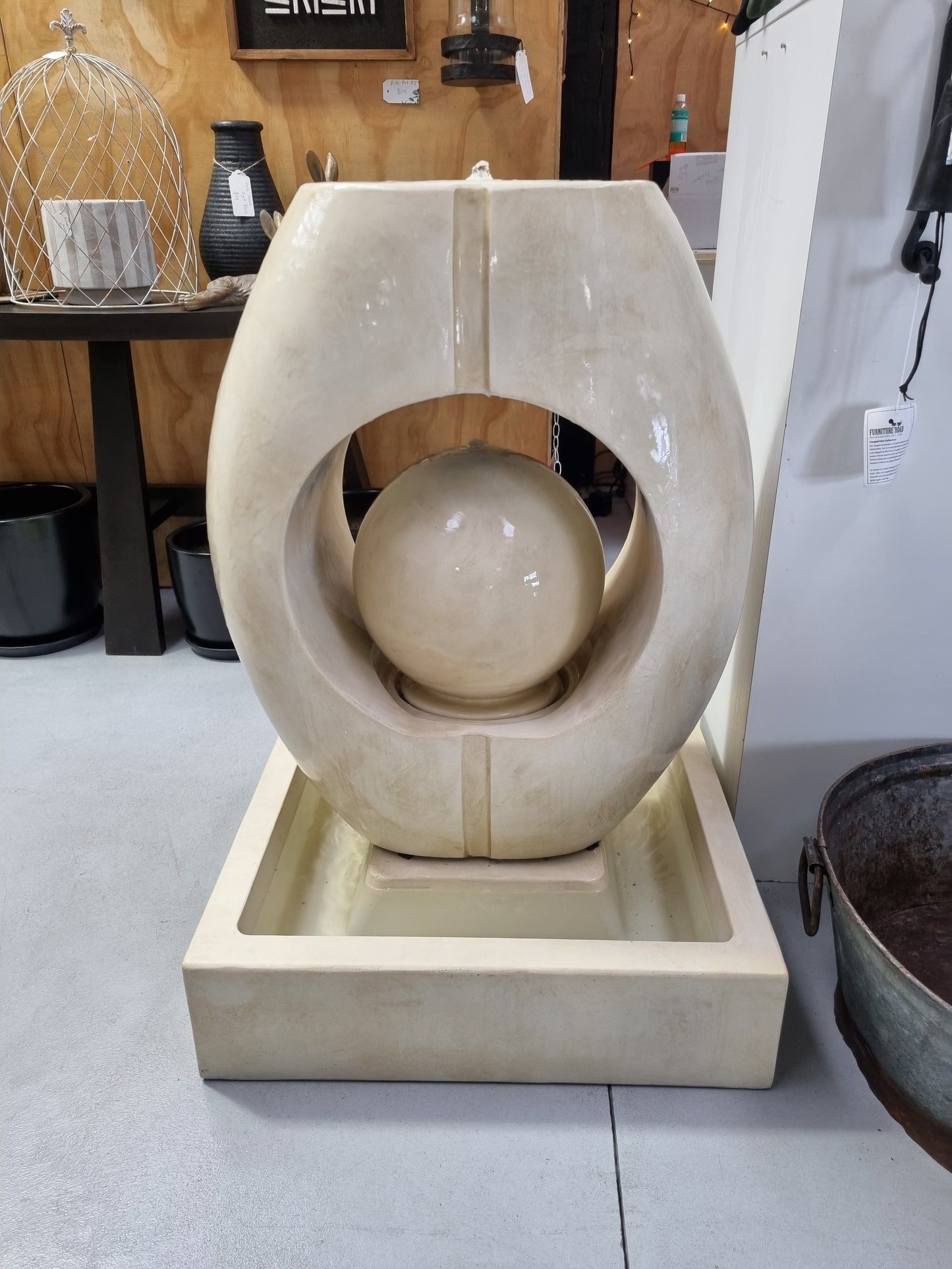 Celeste Water Feature - Sandstone