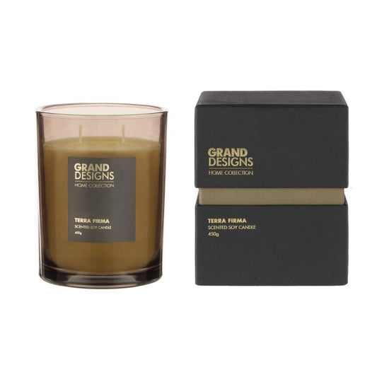 Grand Designs -  Terra Firma Scented Candle 450g