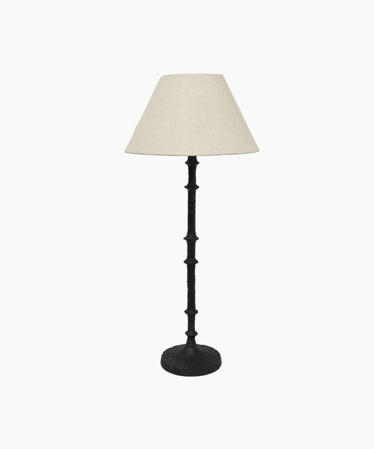 Hammered Table Lamp and Shade