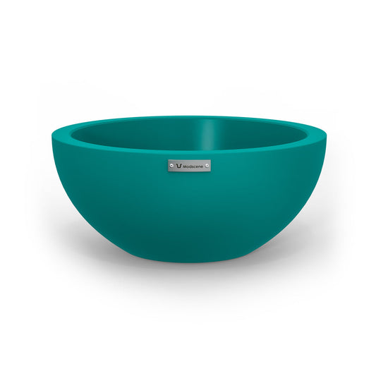 Modscene Barcelona Planter Bowl - Teal 50cm
