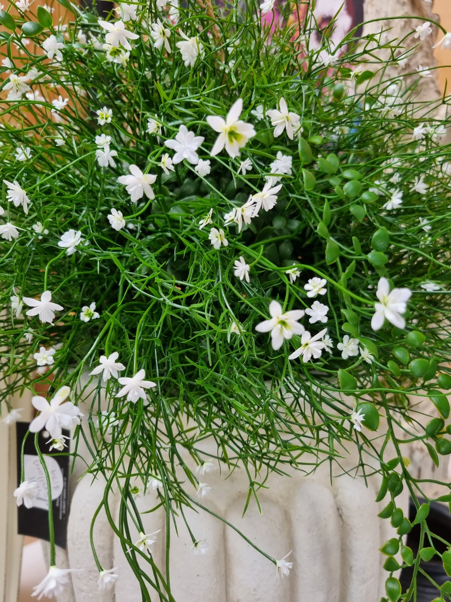 Faux Babies Breath Foliage Ball