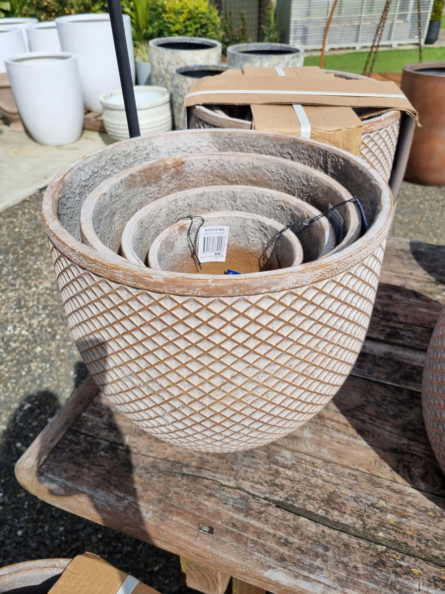 DEAL: Axia set of 4 Pots - Natural