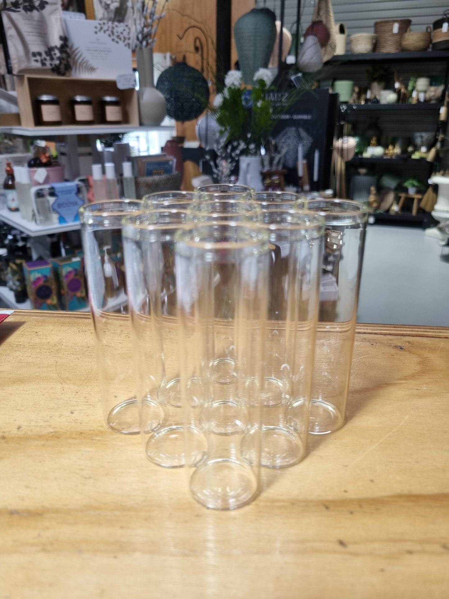 Test Tube Vase Display