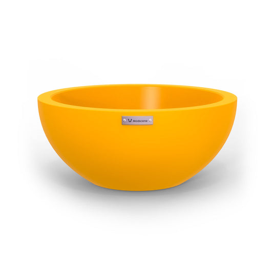 Modscene Barcelona Planter Bowl - Canary 50cm