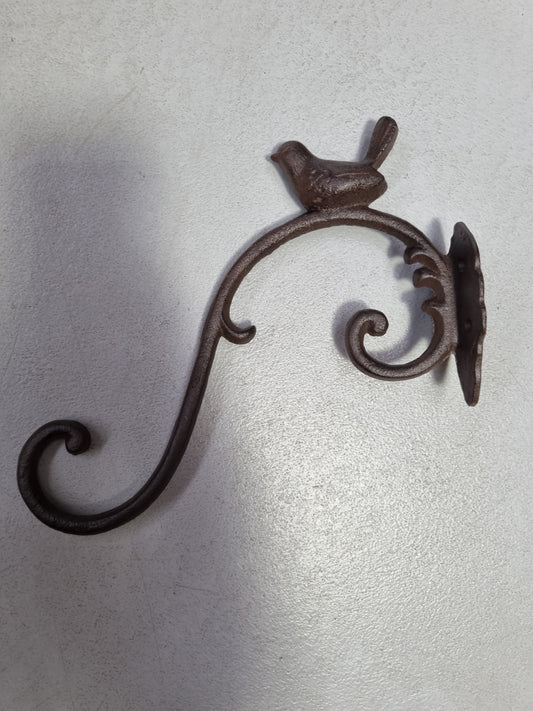 Cast Iron Elegant Bird Bracket