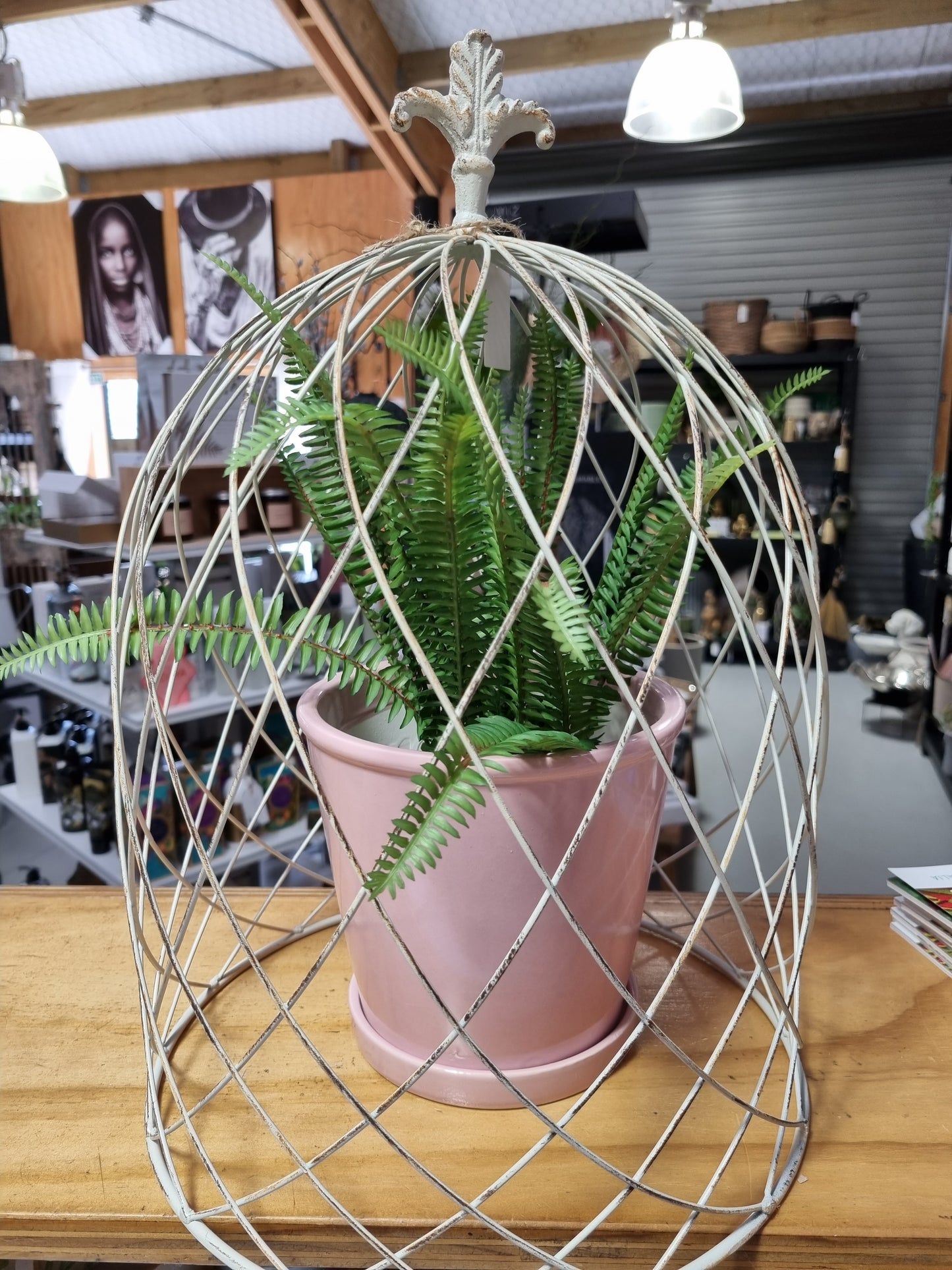 Kaba Pot and Saucer - Blush Pink