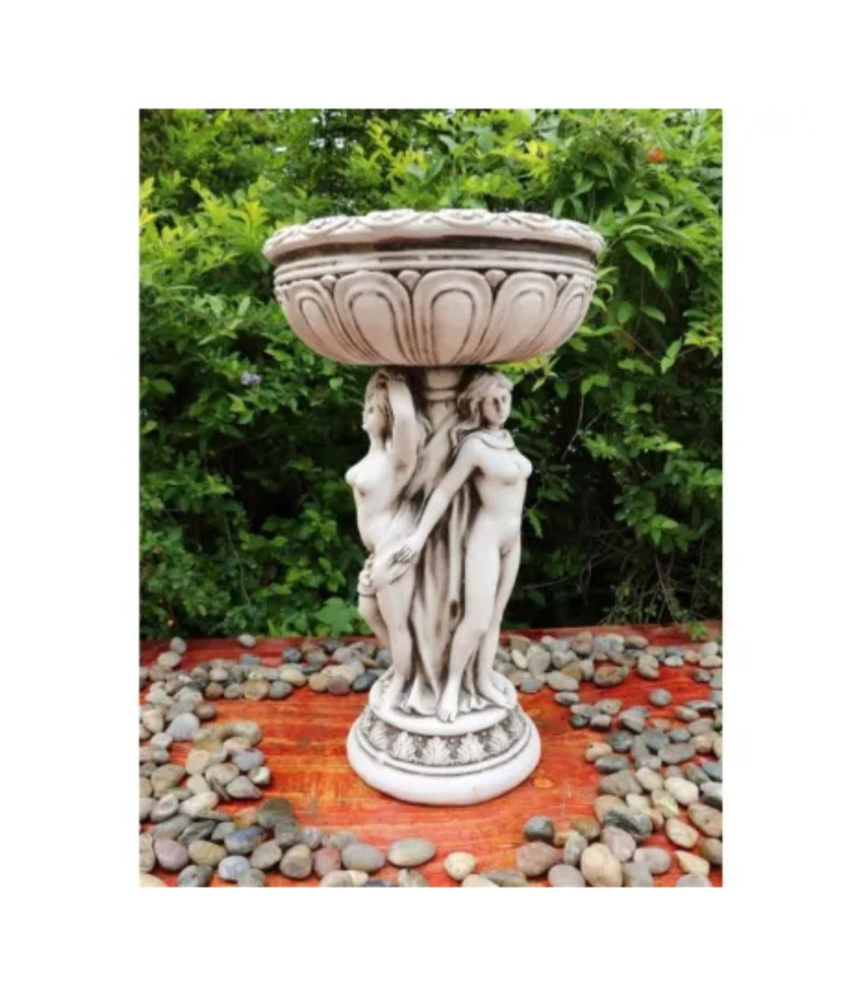 Three Goddess Planter - Outdoor
