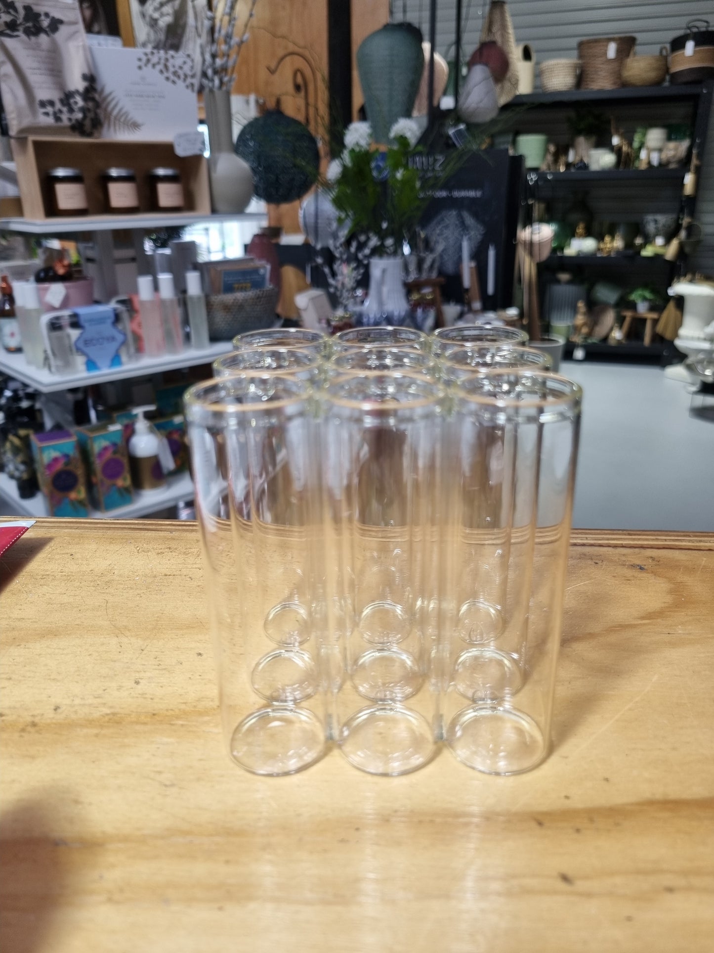 Test Tube Vase Display