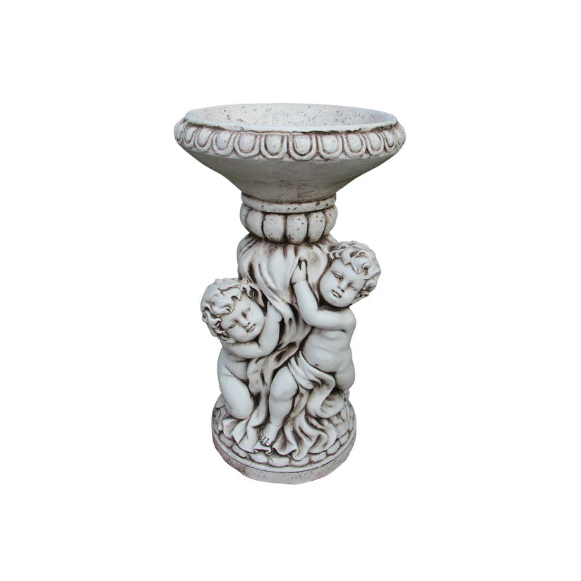 Serene Twins Bird Bath