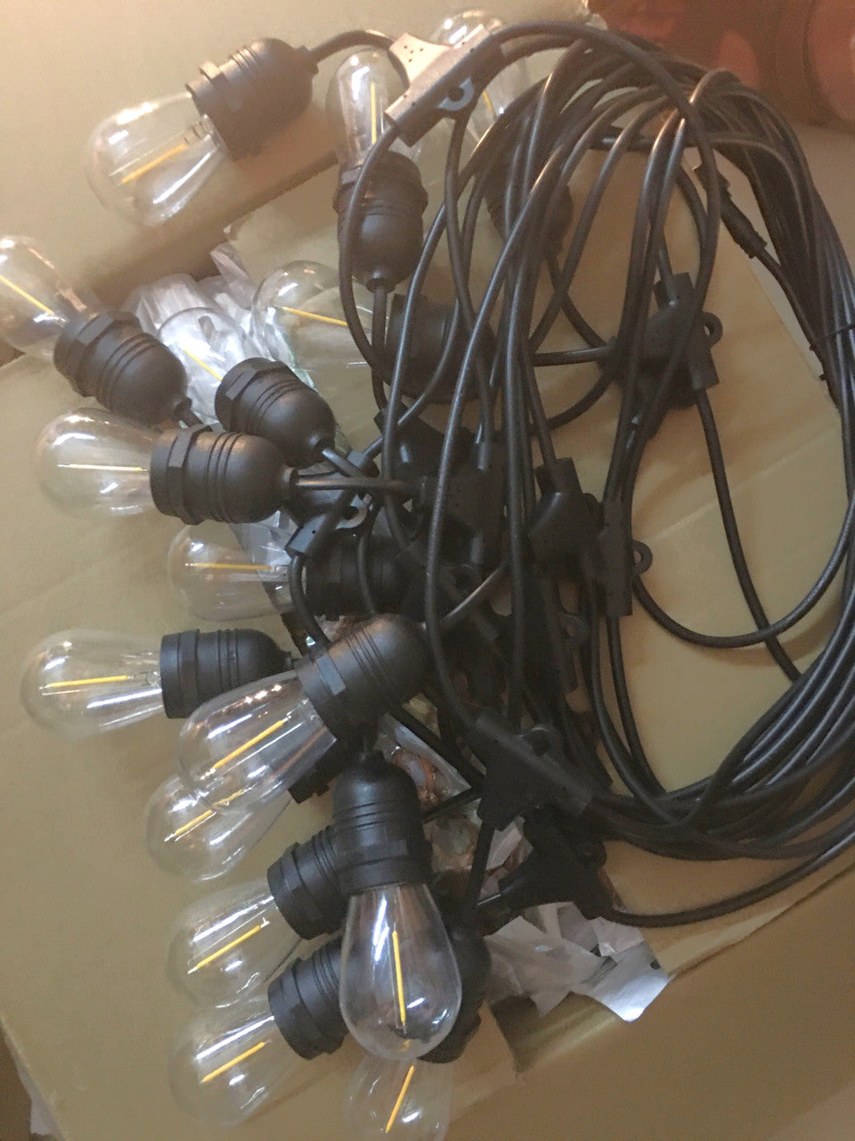 Solar Festoon Lights - 15m