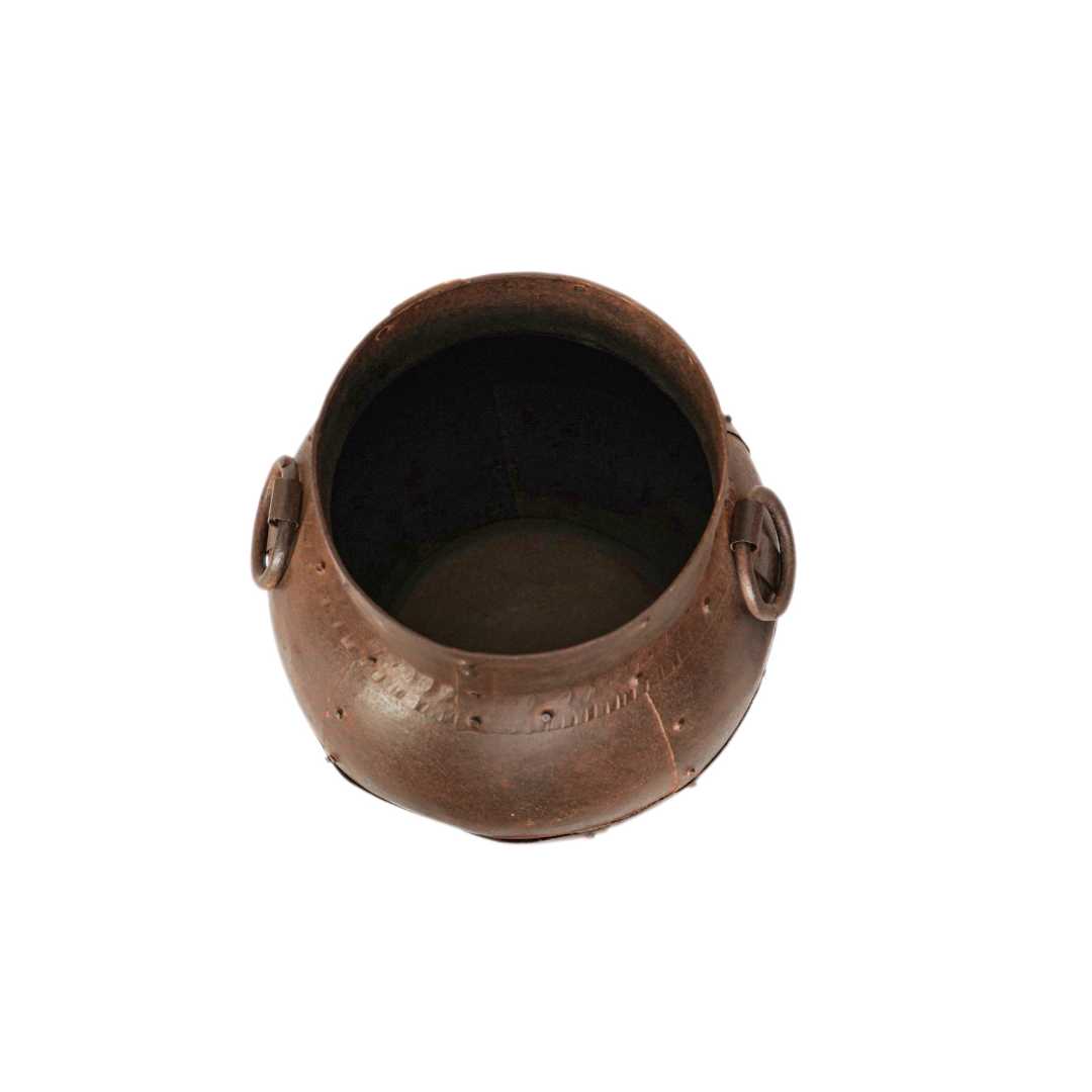 Iron Studded Tall Pot - Small
